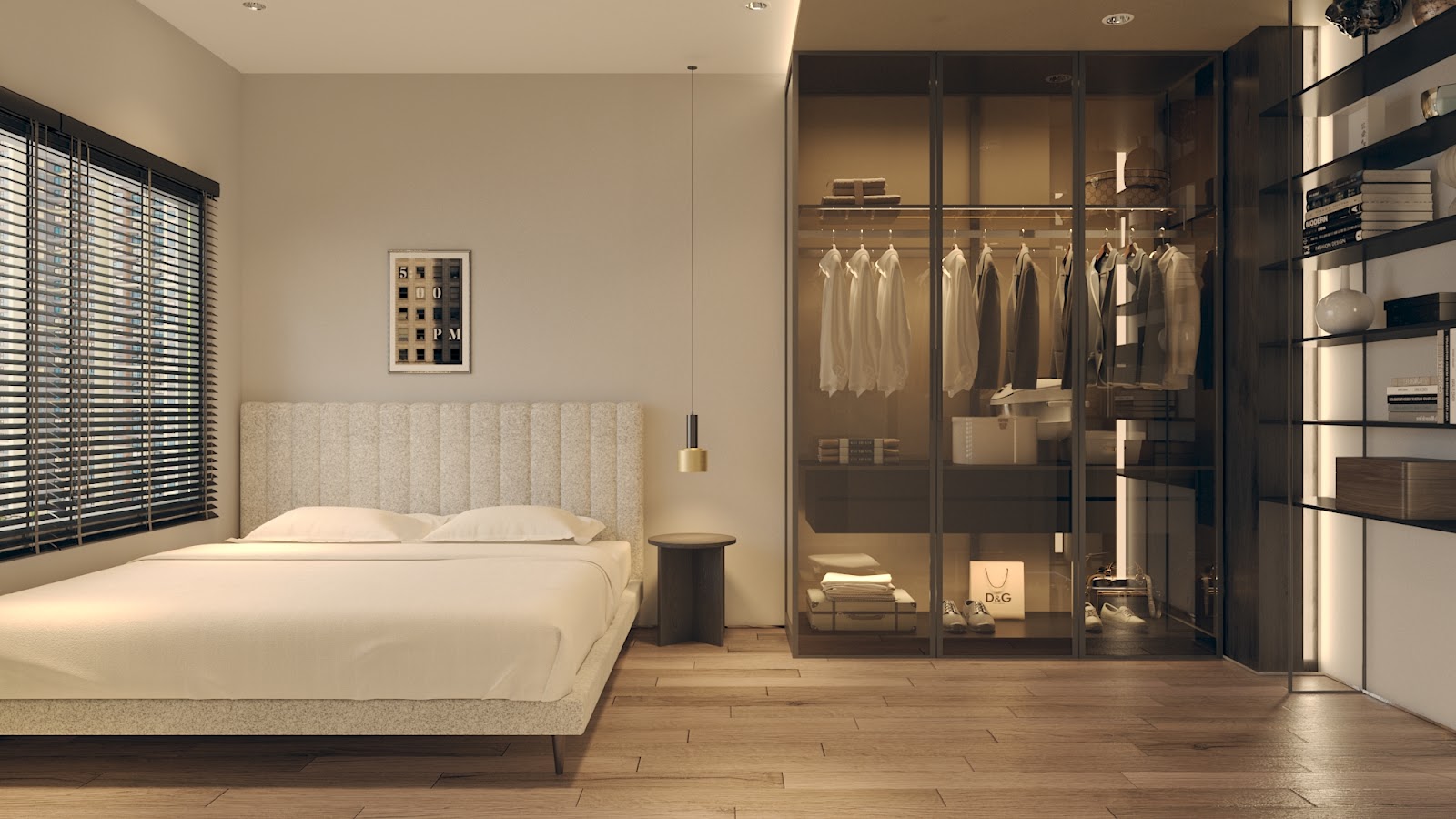 Phòng ngủ theo phong cách Singapore sáng tạo